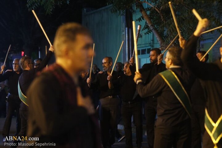 Photos: 10th night of Muharram in "Saeb" neighborhood of Tabriz