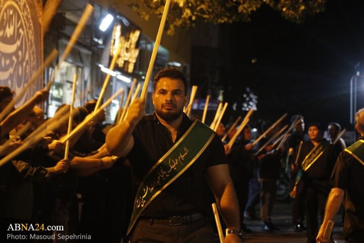 Photos: 10th night of Muharram in "Saeb" neighborhood of Tabriz