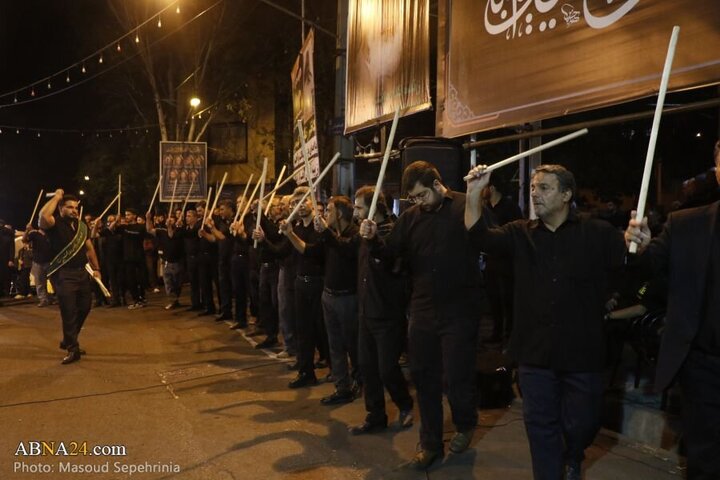 Photos: 10th night of Muharram in "Saeb" neighborhood of Tabriz