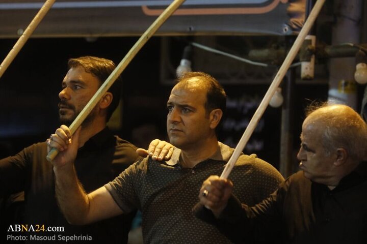 Photos: 10th night of Muharram in "Saeb" neighborhood of Tabriz