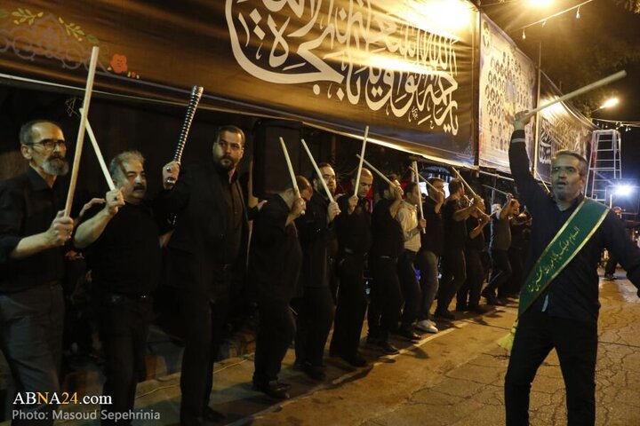 Photos: 10th night of Muharram in "Saeb" neighborhood of Tabriz