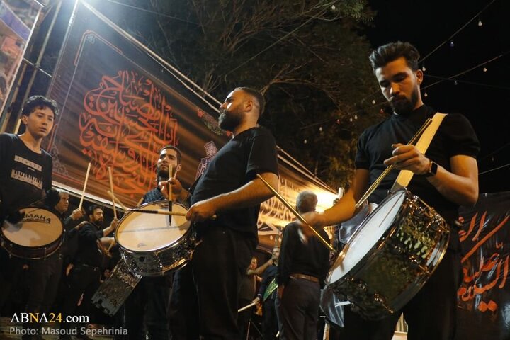 Photos: 10th night of Muharram in "Saeb" neighborhood of Tabriz