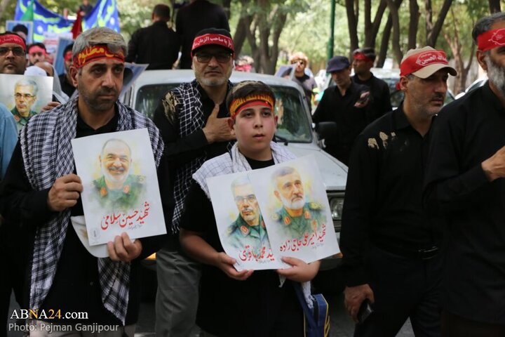 Photos: Ashura mourning procession by Razmandegan Heyaat in Isfahan