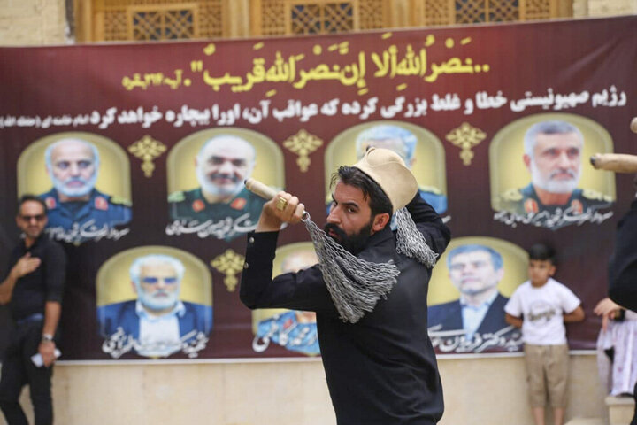 Photos: Ashura mourning procession in Imamzadeh Sayyed Aladdin Hosein in Shiraz