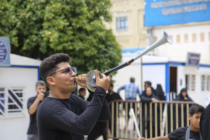Photos: Ashura mourning procession in Imamzadeh Sayyed Aladdin Hosein in Shiraz
