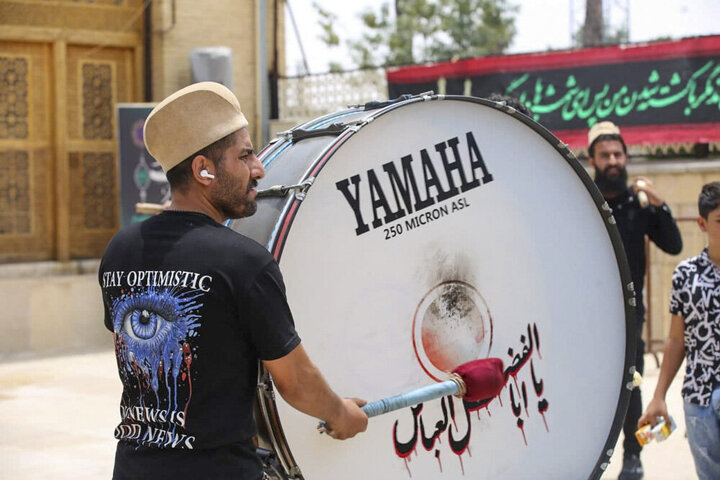 Photos: Ashura mourning procession in Imamzadeh Sayyed Aladdin Hosein in Shiraz