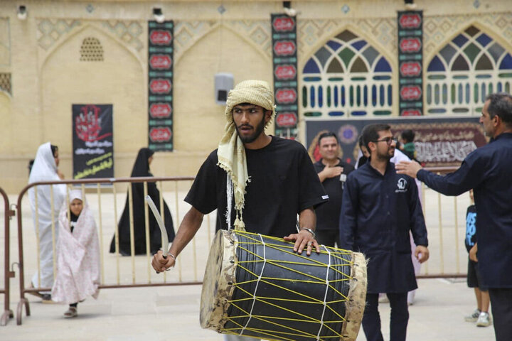 Photos: Ashura mourning procession in Imamzadeh Sayyed Aladdin Hosein in Shiraz