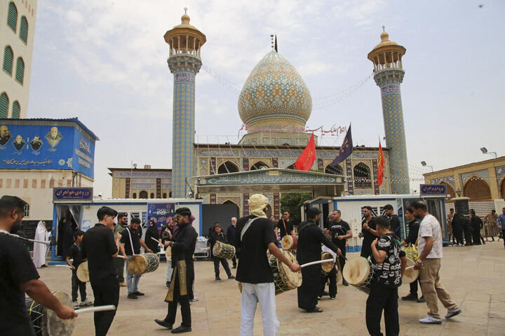 Photos: Ashura mourning procession in Imamzadeh Sayyed Aladdin Hosein in Shiraz