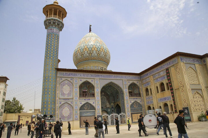 Photos: Ashura mourning procession in Imamzadeh Sayyed Aladdin Hosein in Shiraz
