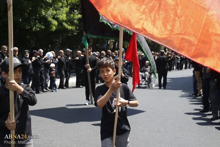 Photos: Gathering of Husseini mourners with presence of President in Tabriz