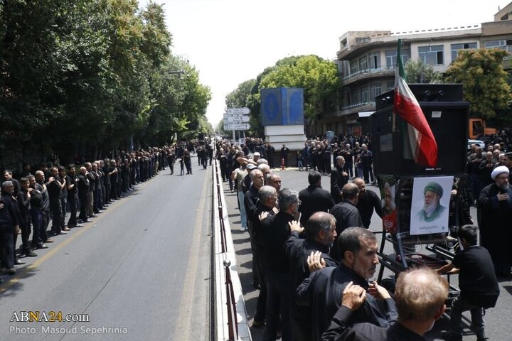 Photos: Gathering of Husseini mourners with presence of President in Tabriz