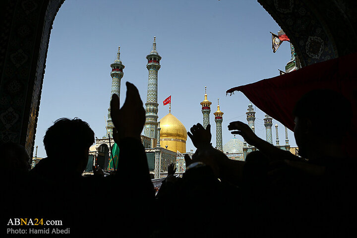 Photos: Ashura mourning processions at Hazrat Masoumeh holy shrine