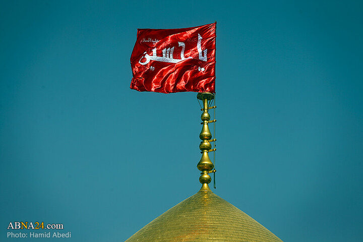 Photos: Ashura mourning processions at Hazrat Masoumeh holy shrine