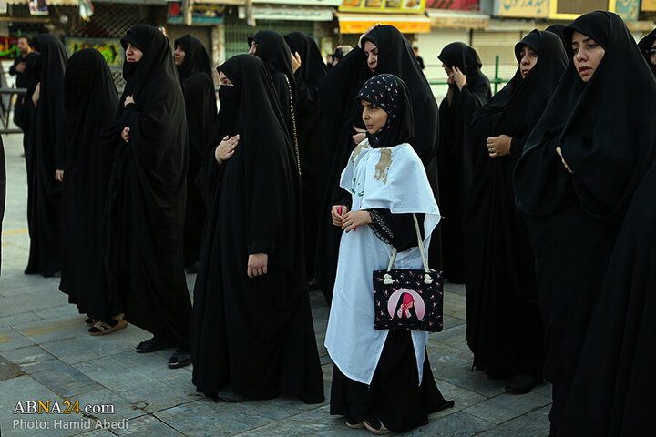 Photos: Ashura mourning processions at Hazrat Masoumeh holy shrine