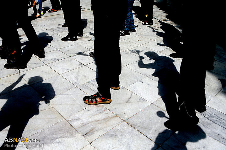 Photos: Ashura mourning processions at Hazrat Masoumeh holy shrine