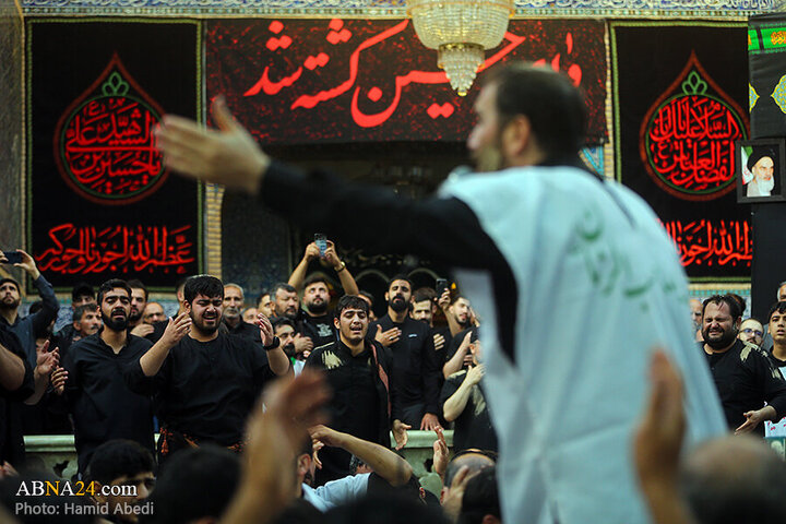 Photos: Ashura mourning processions at Hazrat Masoumeh holy shrine