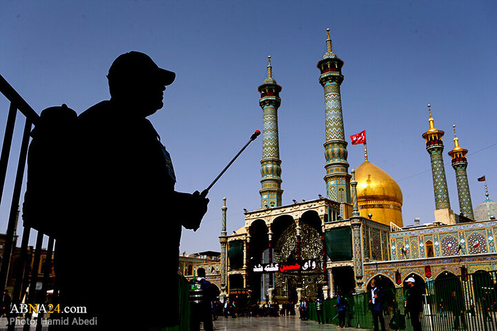 Photos: Ashura mourning processions at Hazrat Masoumeh holy shrine