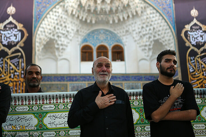 Photos: Ashura mourning processions at Hazrat Masoumeh holy shrine