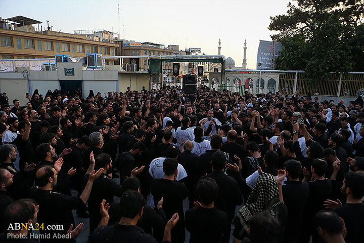 Photos: Ashura mourning processions at Hazrat Masoumeh holy shrine