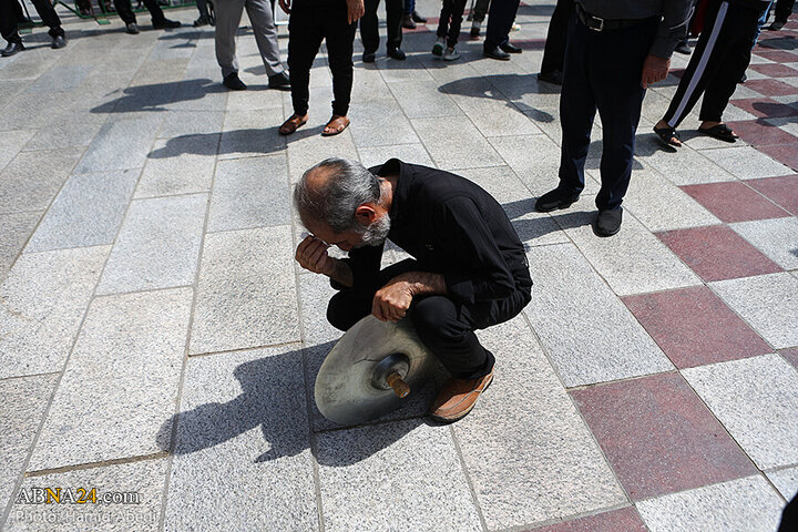 Photos: Ashura mourning processions at Hazrat Masoumeh holy shrine
