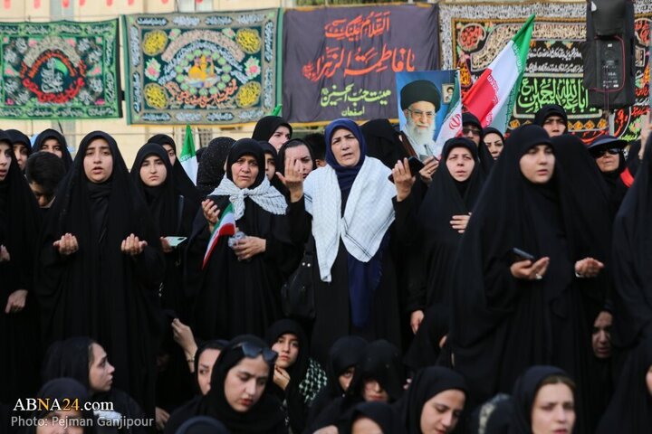 Photos: Mass gathering of Isfahani people on Ashura