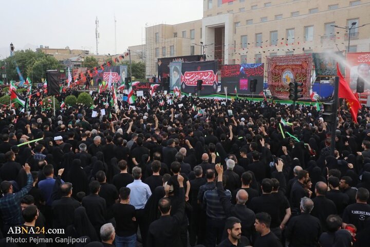 Photos: Mass gathering of Isfahani people on Ashura