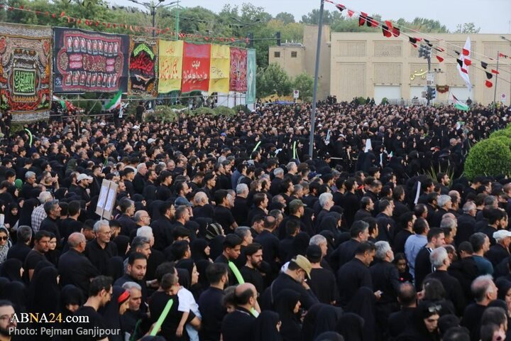 Photos: Mass gathering of Isfahani people on Ashura