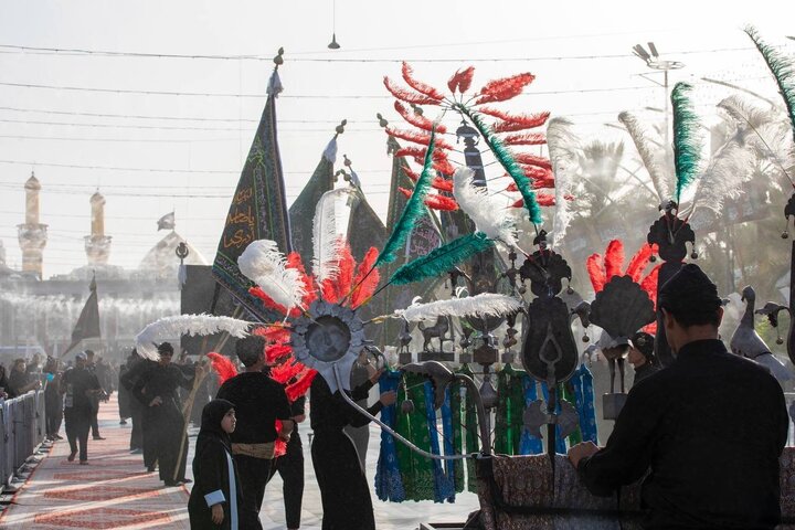 Informe fotográfico | El ambiente de la ciudad sagrada de Karbalá durante los primeros diez días del mes de Muharram