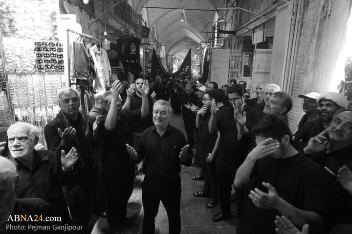 گزارش تصویری |  قافله عزاداری هیئت بنی فاطمه در بازار اصفهان