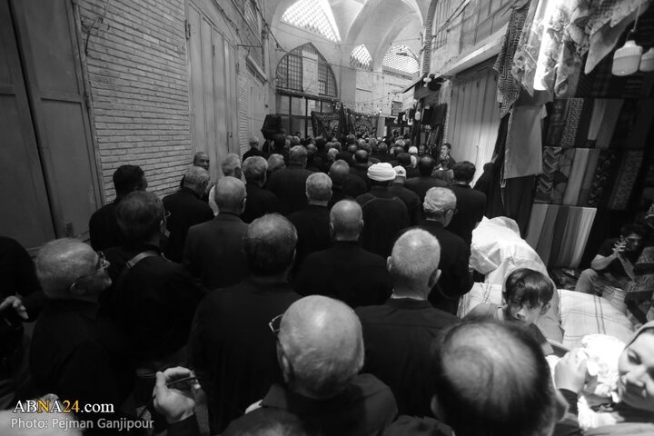 گزارش تصویری |  قافله عزاداری هیئت بنی فاطمه در بازار اصفهان
