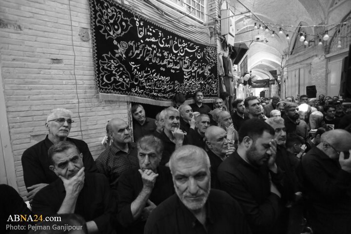 گزارش تصویری |  قافله عزاداری هیئت بنی فاطمه در بازار اصفهان