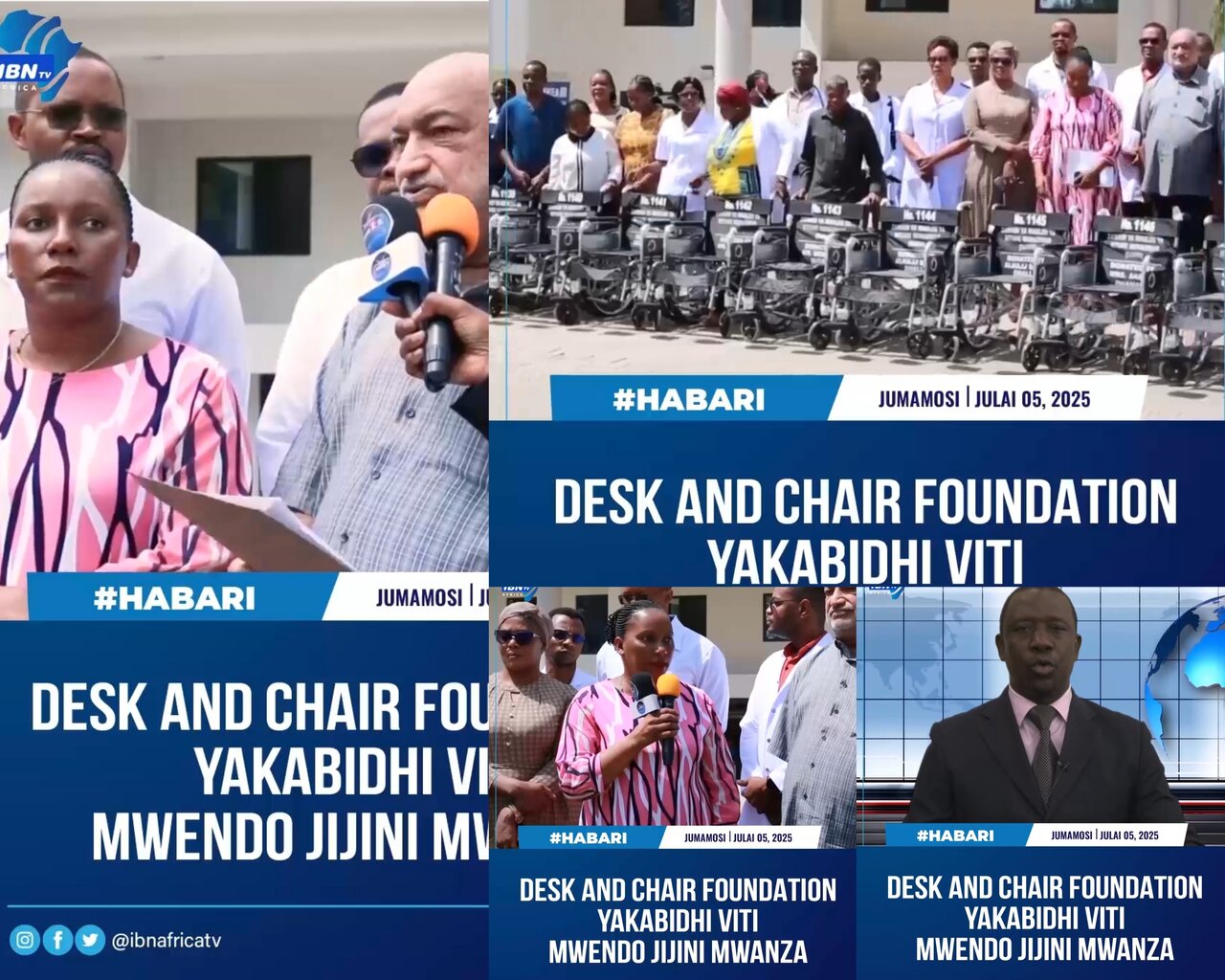 Desk and Chair Foundation yakabidhi Viti Mwendo Jijini Mwanza + Picha