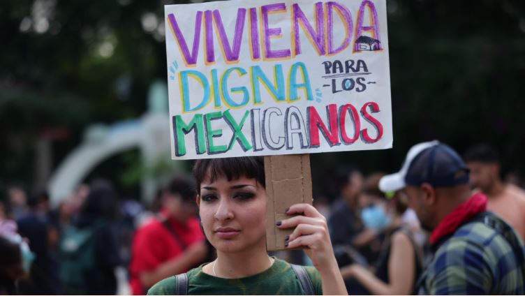 La ira en México por el alza del alquiler y la influencia de migrantes estadounidenses en la capital
