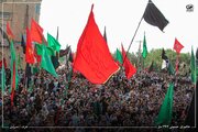 Photos: Enthusiastic presence of Ashura mourners at Imamzadeh Sayyed Murtaza in Herat