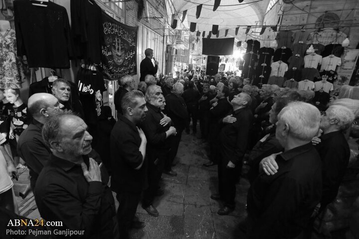 Photos: Mourning procession of Bani Fatima Heyaat in Isfahan bazaar