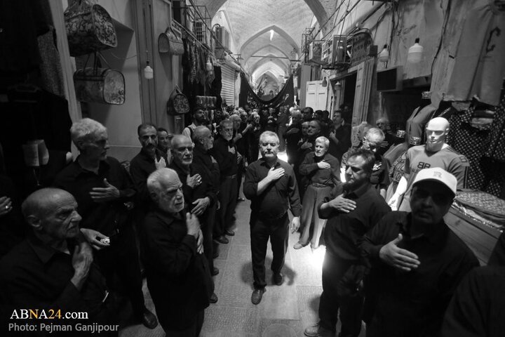 Photos: Mourning procession of Bani Fatima Heyaat in Isfahan bazaar