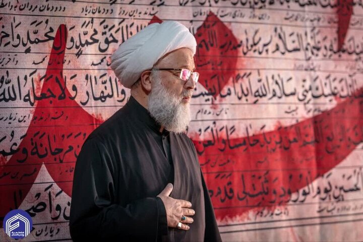 Photos: Grand Ayatollah Wahid Khorasani attends Ashura mourning ceremony in Qom