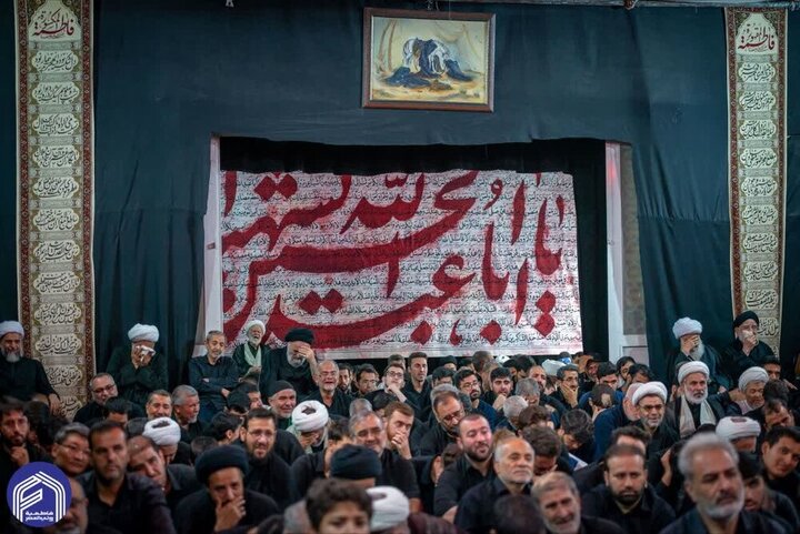 Photos: Grand Ayatollah Wahid Khorasani attends Ashura mourning ceremony in Qom