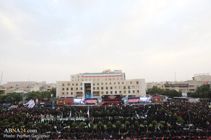 تقرير مصور/ احتشاد كبير في يوم الحسين(ع) بمدينة اصفهان