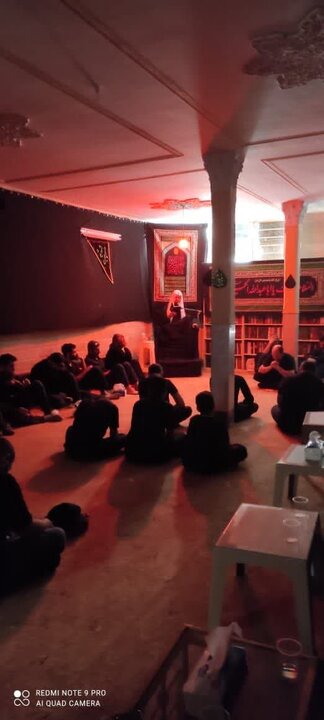 مؤسسة السيدة فاطمة المعصومة (ع) تقيم مجلس عزاء اليوم العاشر من محرم في قم