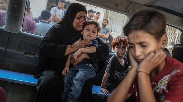 حمله پهپادی رژیم صهیونیستی به مدرسه أبوحلو در اردوگاه البریج