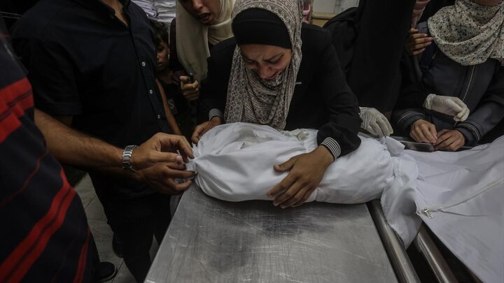 حمله پهپادی رژیم صهیونیستی به مدرسه أبوحلو در اردوگاه البریج