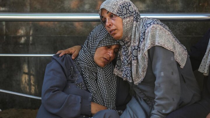 حمله پهپادی رژیم صهیونیستی به مدرسه أبوحلو در اردوگاه البریج