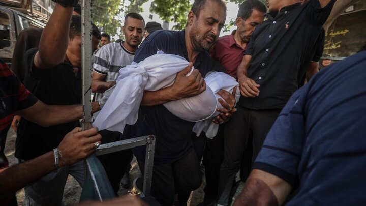 حمله پهپادی رژیم صهیونیستی به مدرسه أبوحلو در اردوگاه البریج