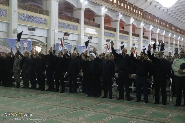 آیین گرامیداشت شهدای اقتدار آذربایجان شرقی در شهر تبریز