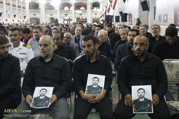 آیین گرامیداشت شهدای اقتدار آذربایجان شرقی در شهر تبریز