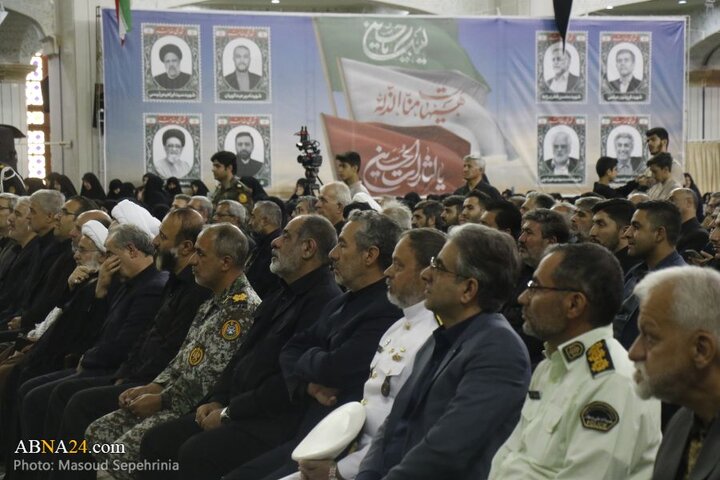 آیین گرامیداشت شهدای اقتدار آذربایجان شرقی در شهر تبریز