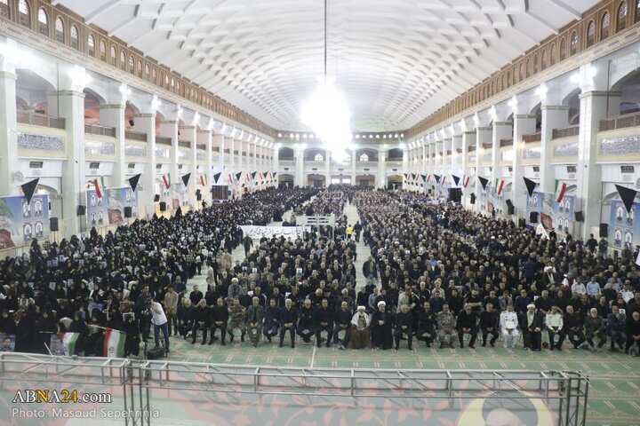 آیین گرامیداشت شهدای اقتدار آذربایجان شرقی در شهر تبریز