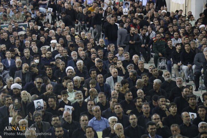 آیین گرامیداشت شهدای اقتدار آذربایجان شرقی در شهر تبریز