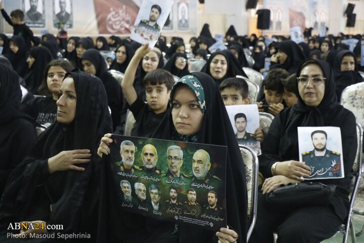 آیین گرامیداشت شهدای اقتدار آذربایجان شرقی در شهر تبریز